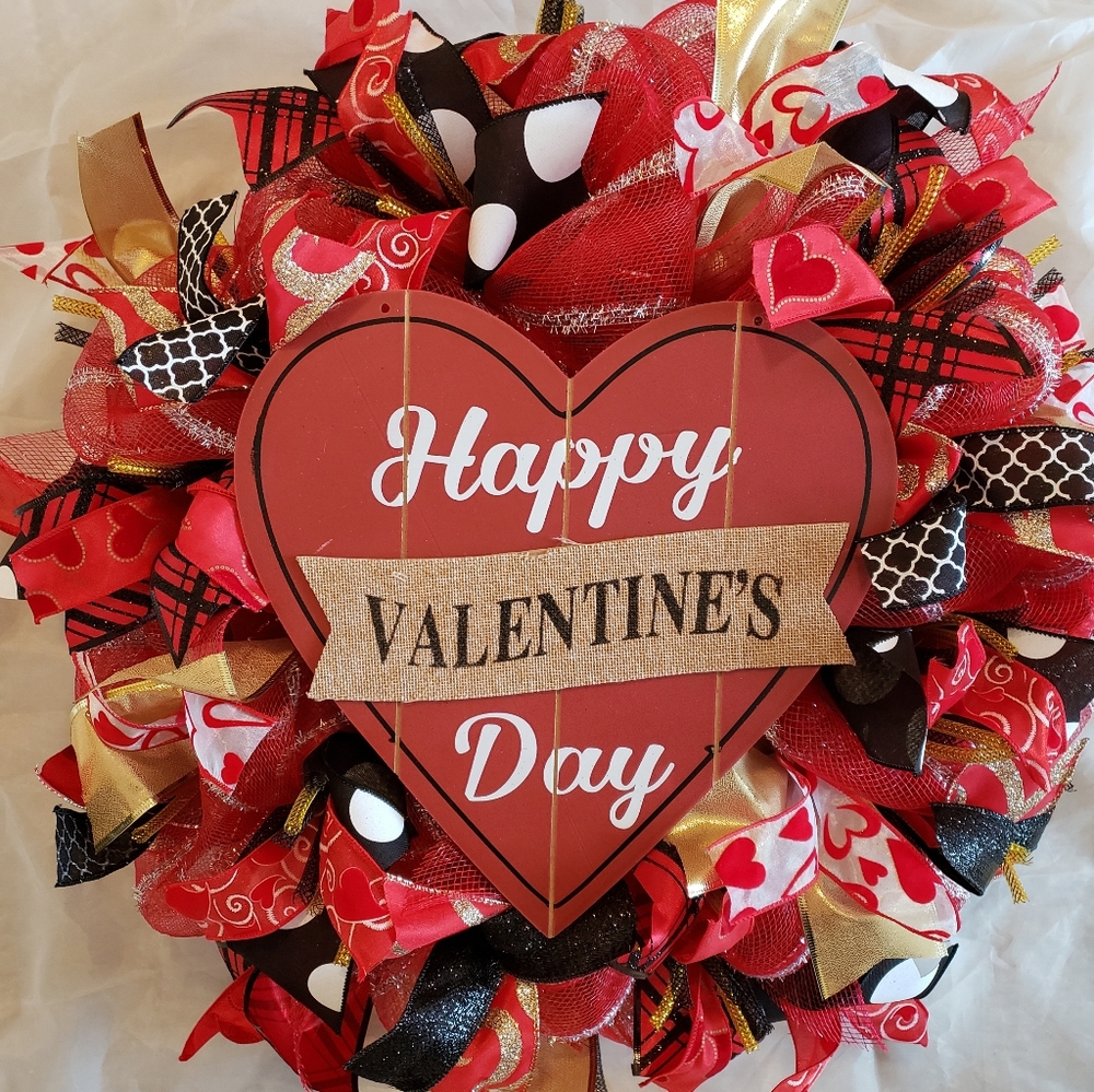 Valentines Day Wreath